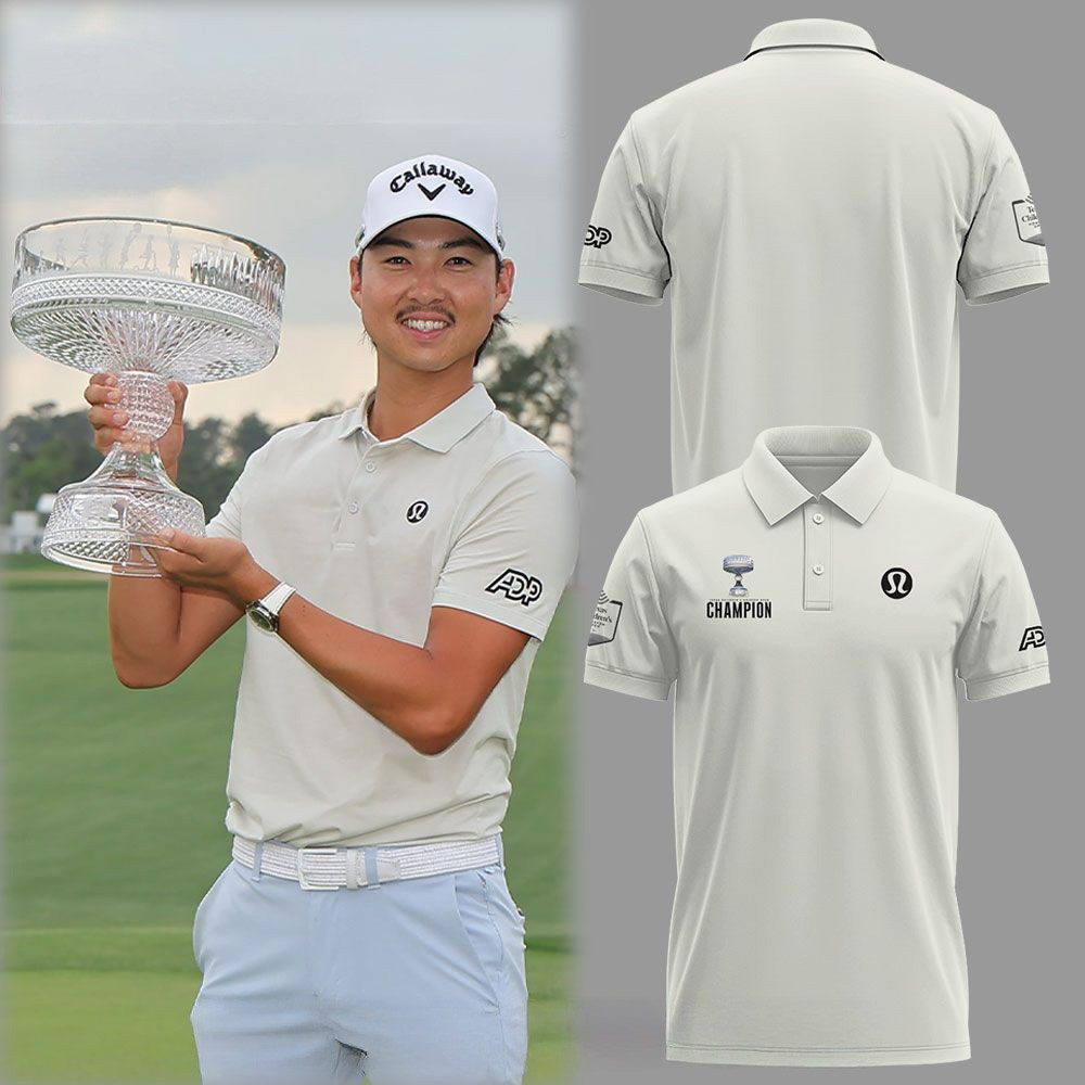 Min Woo Lee x Texas Children's Houston Open Champion Polo Shirt Min Woo Lee Merch Fans Gifts