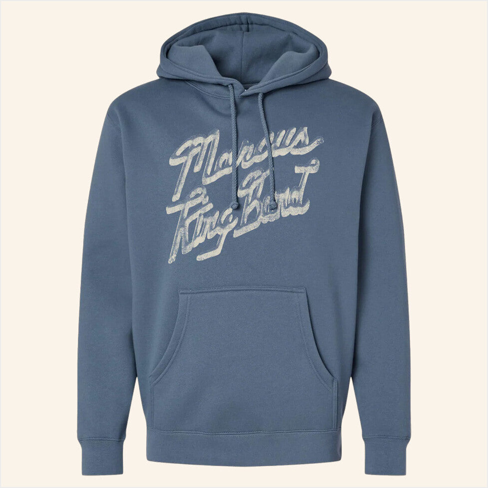MKB Script Hoodie Marcus King Official Merch Birthday Gifts For Friends Christmas Presents