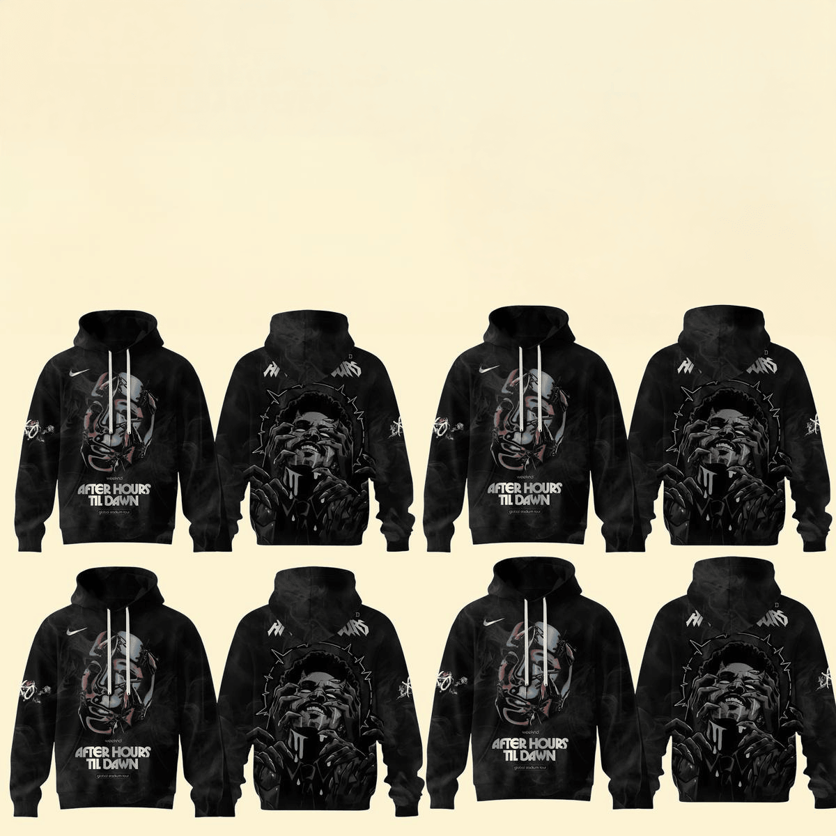 MLB All Teams X The Weeknd Tour 2025 Hoodie MLB Merch Gifts For Fans