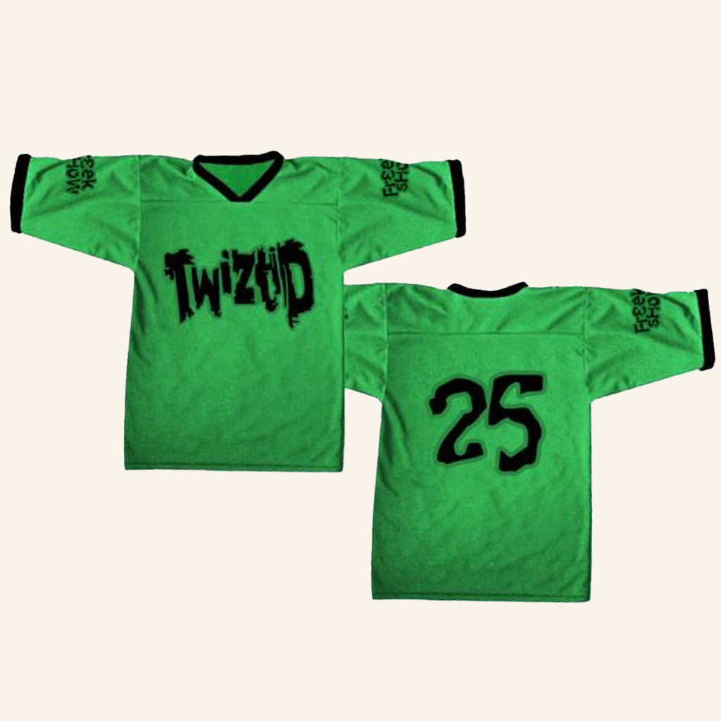 MNE Green And Black Freek Show Legacy Football Jersey Gifts For Fans