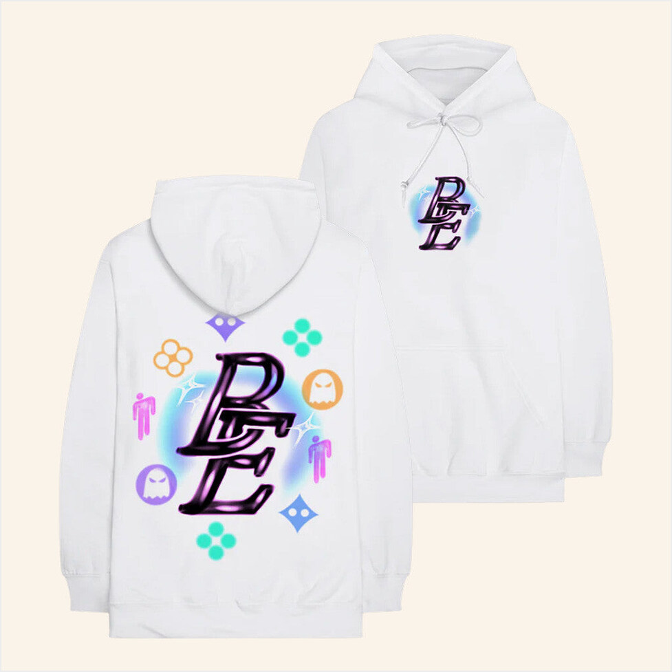 Monogram Hoodie Billie Eilish Merch BFF Birthday Gifts Ideas Christmas Presents