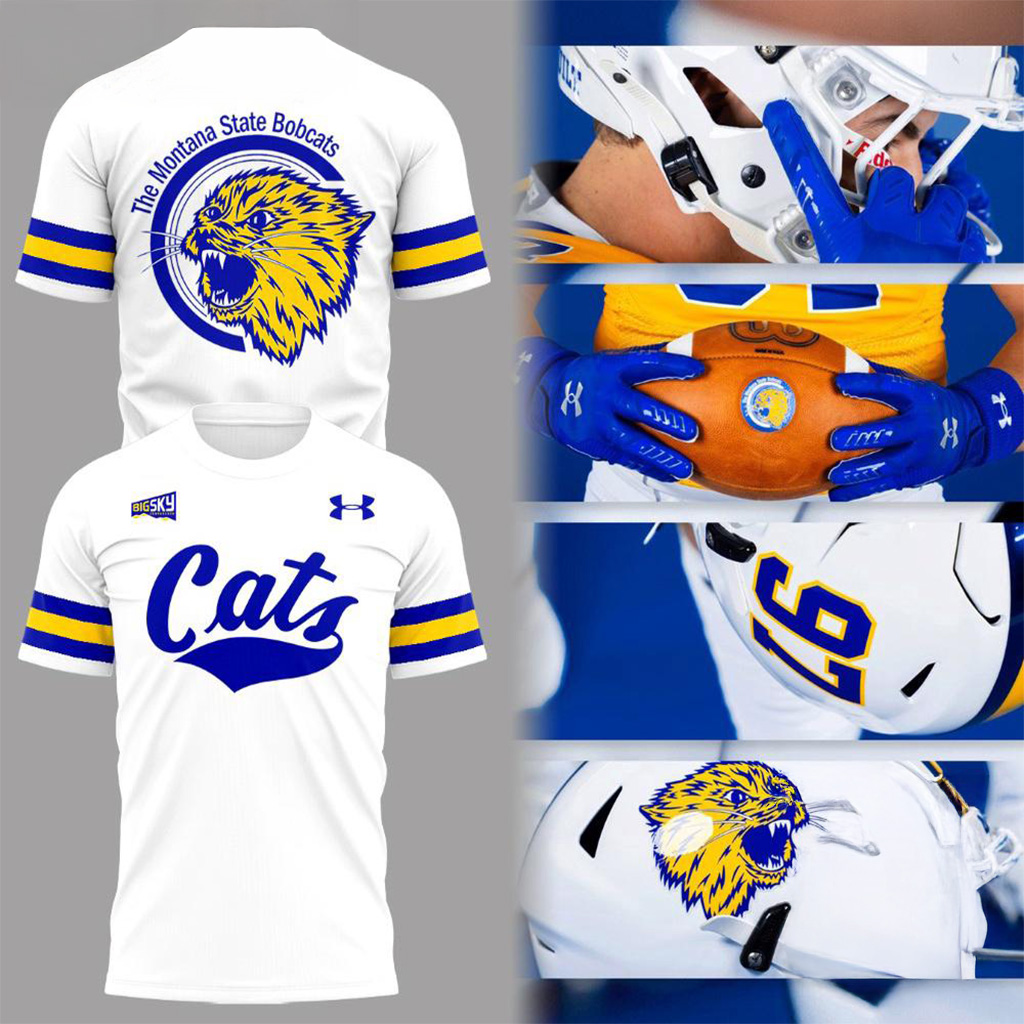 Montana State Bobcats Gold Rush 2025 T-Shirt Bobcats Merch Gifts For Dudes