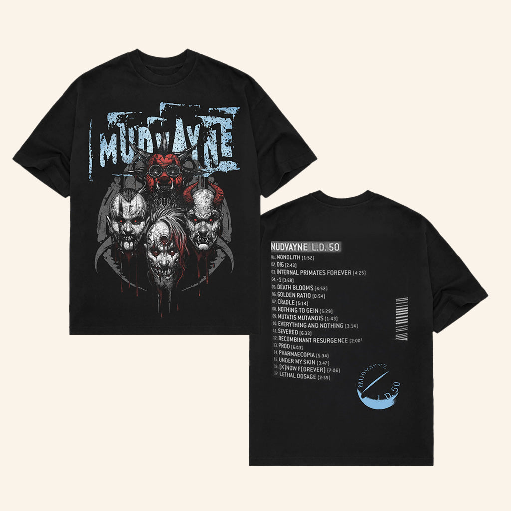 Mudvayne Merch Ld50 Shirt Gifts For Dad