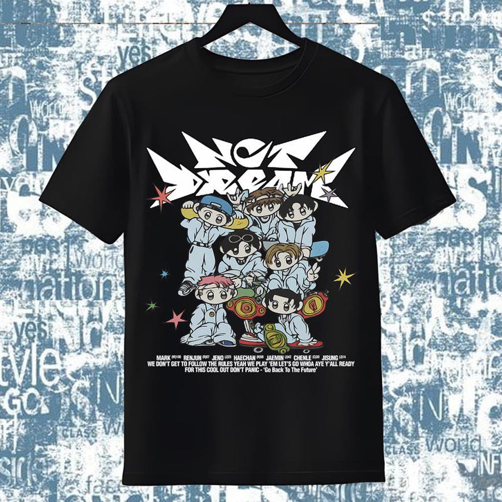 NCT Dream Go Back To The Future Shirt, NCT Dream Tour Shirt, Nct Dream The Dream Show 4 Tour