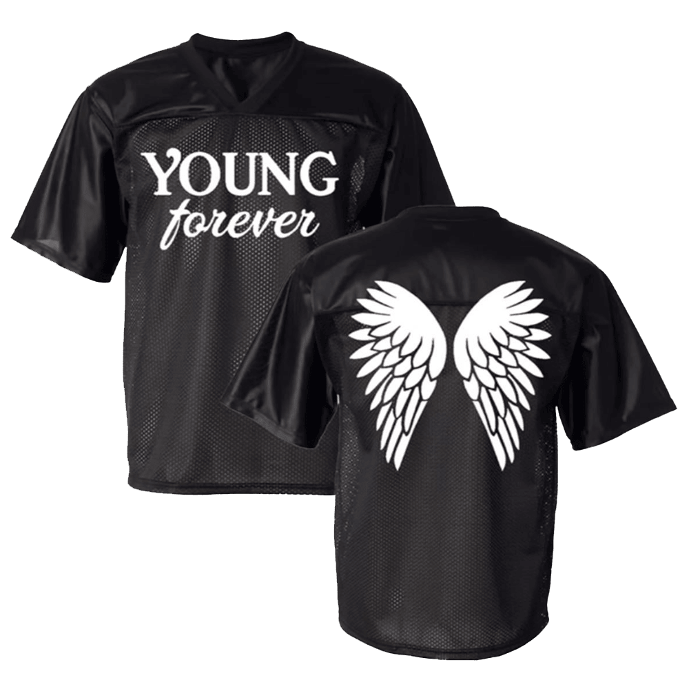 Nessa Barrett Merch Nessa Barrett Young Forever Wings Jersey First Fathers Day Gift