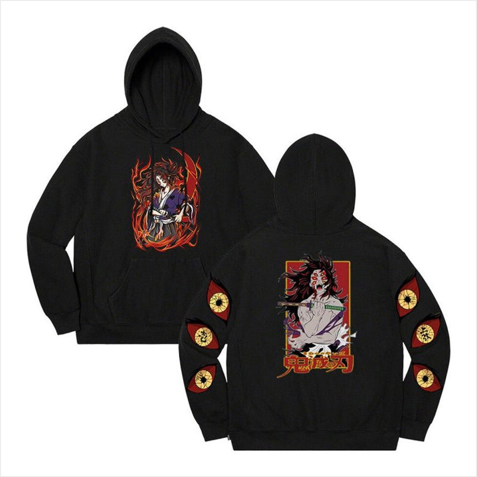 New Demon Slayer Hoodie Demon Slayer Merch Birthday Gifts For Him Gifts For Friends