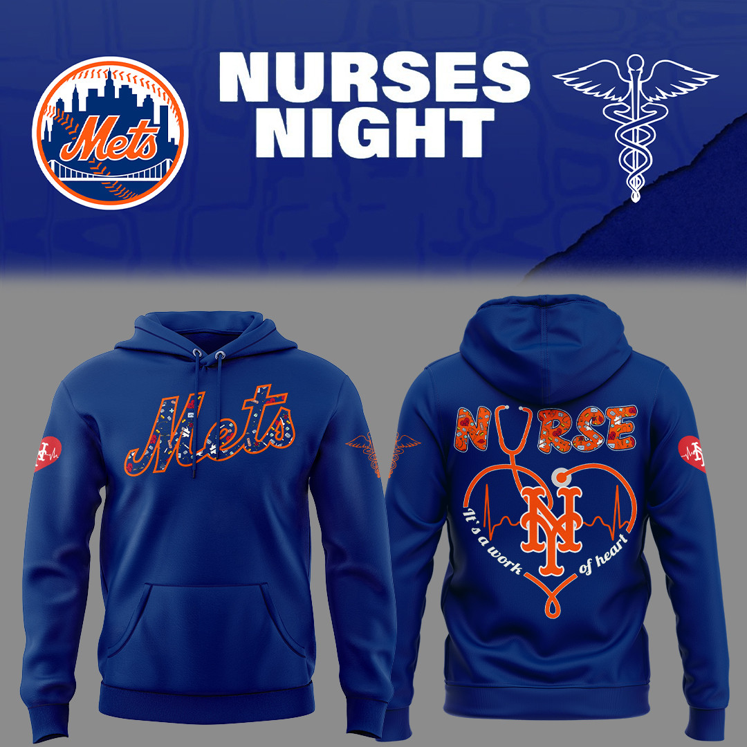 New York Mets Baseball Nurses Night Blue Jersey Best Gifts For Baseball Lovers