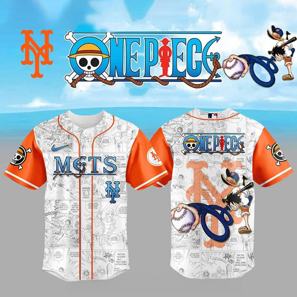 New York Mets One Piece Night Game Special Baseball Jersey New York Mets Merch Him Gifts
