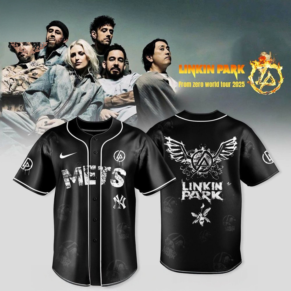 New York Mets X Linkin Park From Zero World Tour 2025 Jersey Mets Merch Gifts For Fans