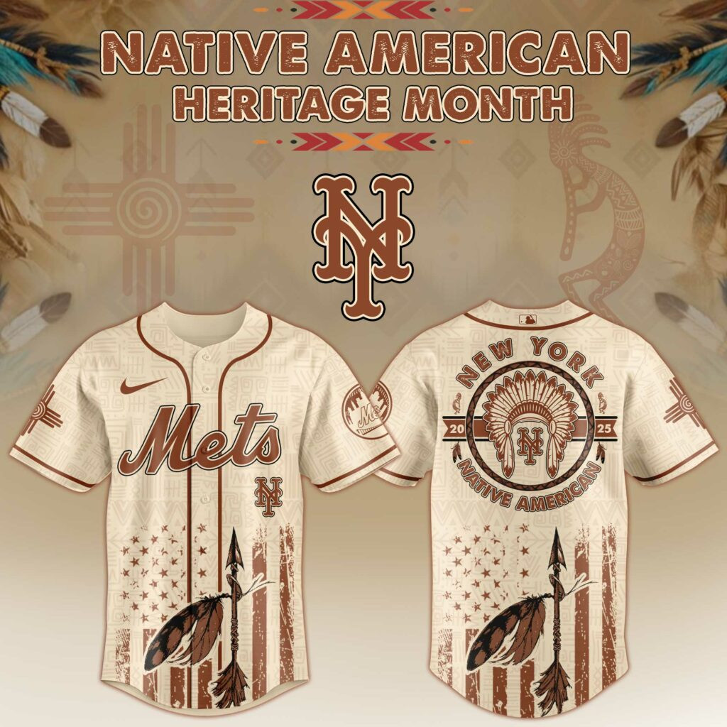 New York Mets X Native American Heritage Month Limited Edition Jersey 2025
