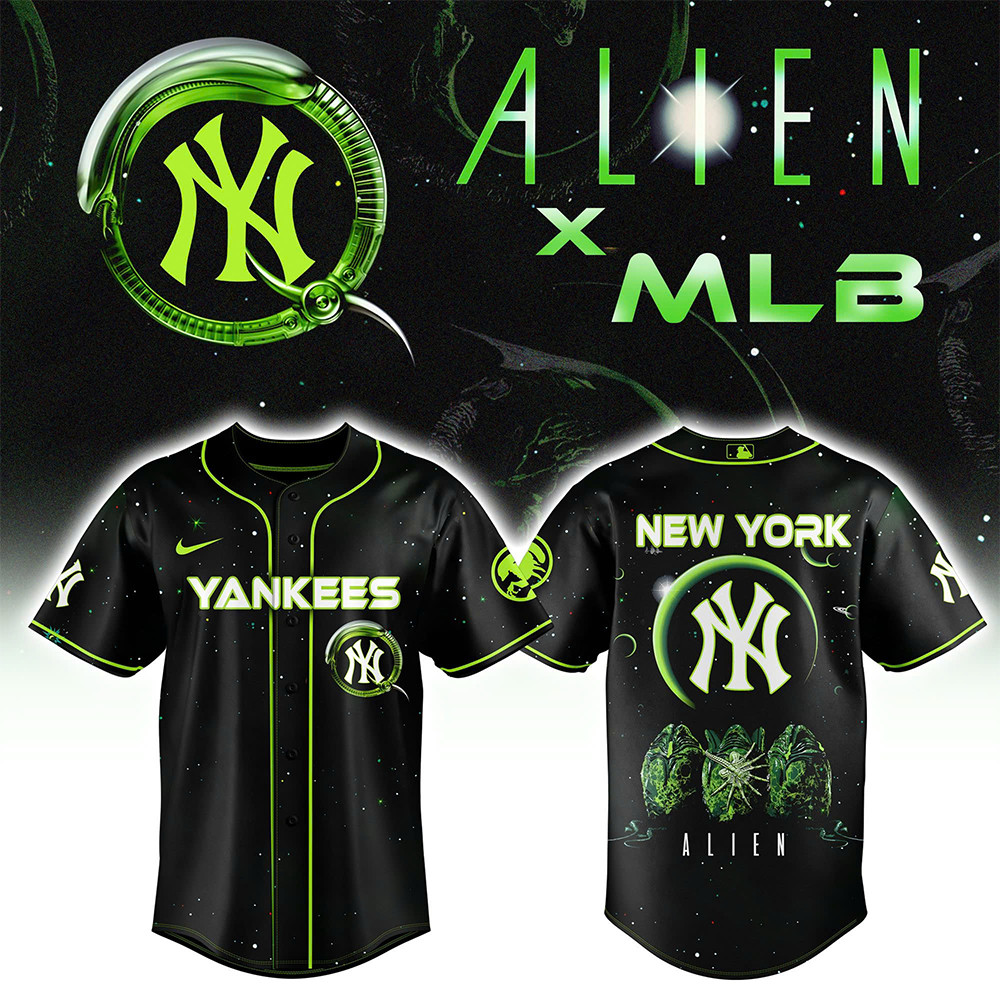 New York Yankees x Alien Combo Jersey Baseball Enthusiast Gifts