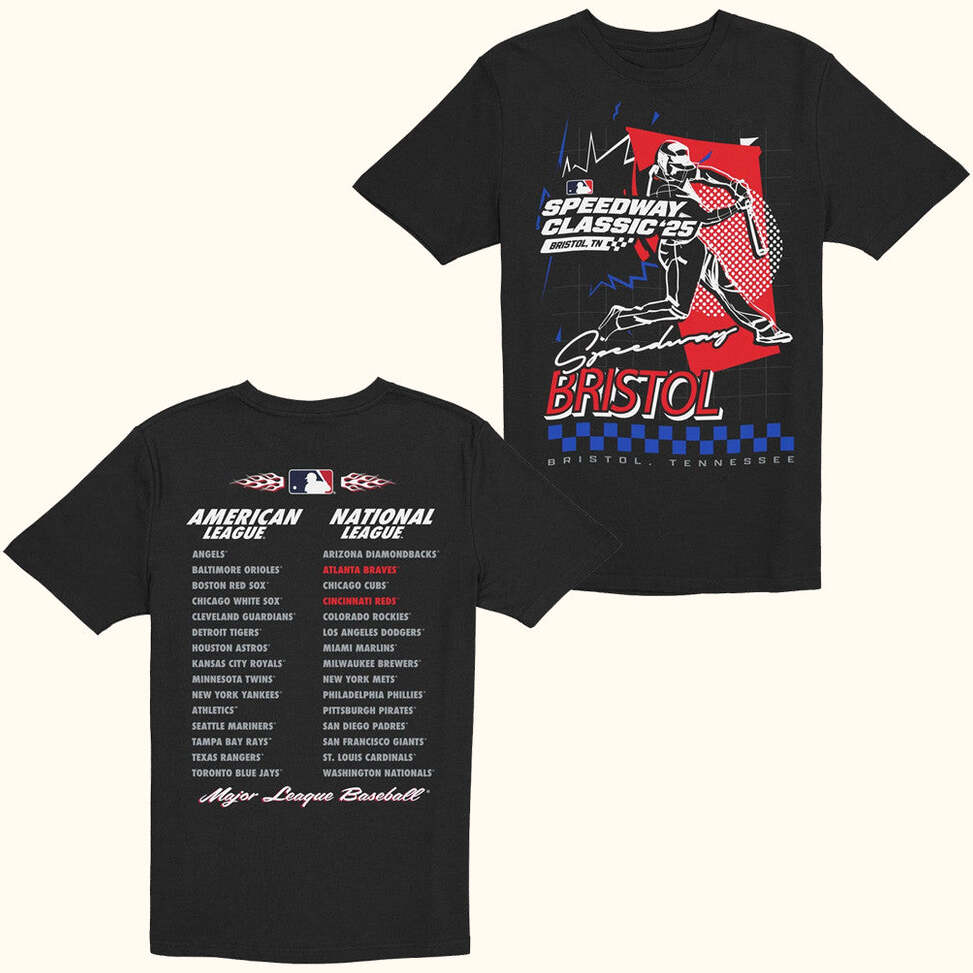 Neweracap Merch Speedway Classic Black T-Shirt Present For Dad Birthday Gifts For Friends