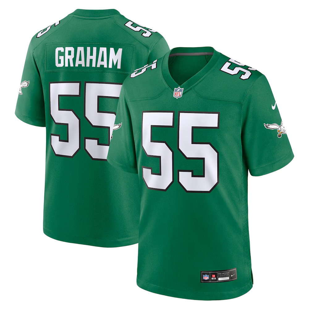 Nike Brandon Graham Kelly Green Philadelphia Eagles Jersey Best Gifts For Football Fans