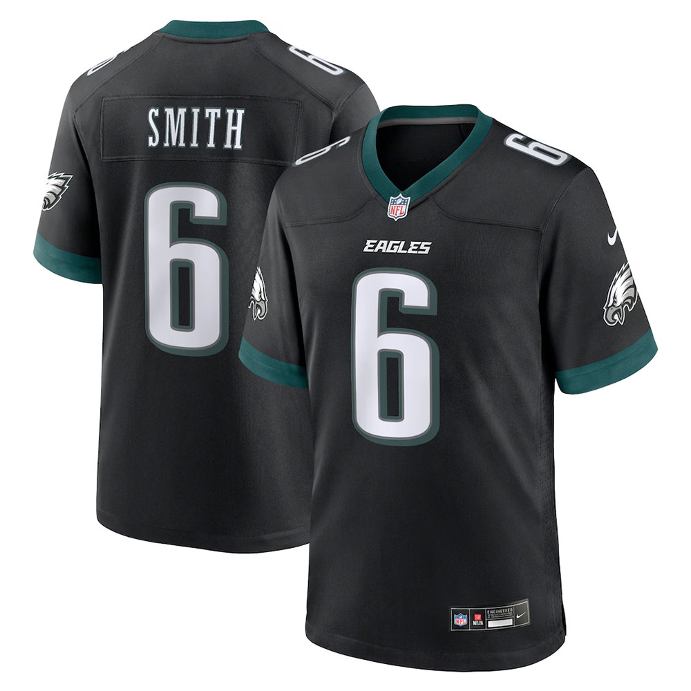Nike DeVonta Smith Black Philadelphia Eagles Jersey Best Gift For Football Lovers