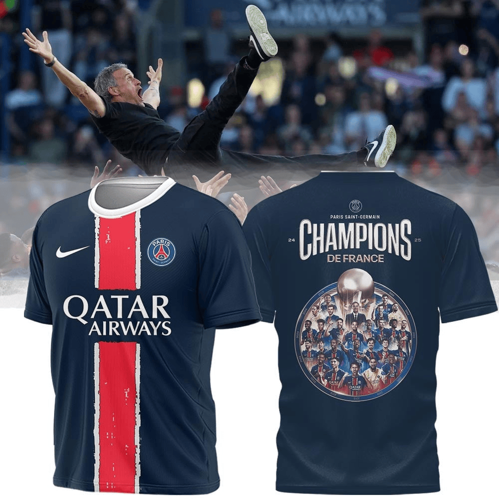 Nike Football Paris Saint-Germain 2024 25 Jersey Paris Saint-Germain Merch Gifts For Husband