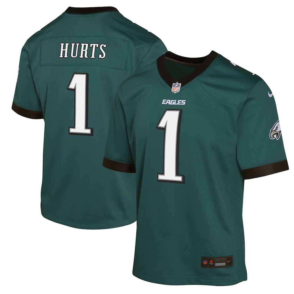 Nike Jalen Hurts Midnight Green Philadelphia Eagles Game Jersey Gifts For Football Fan