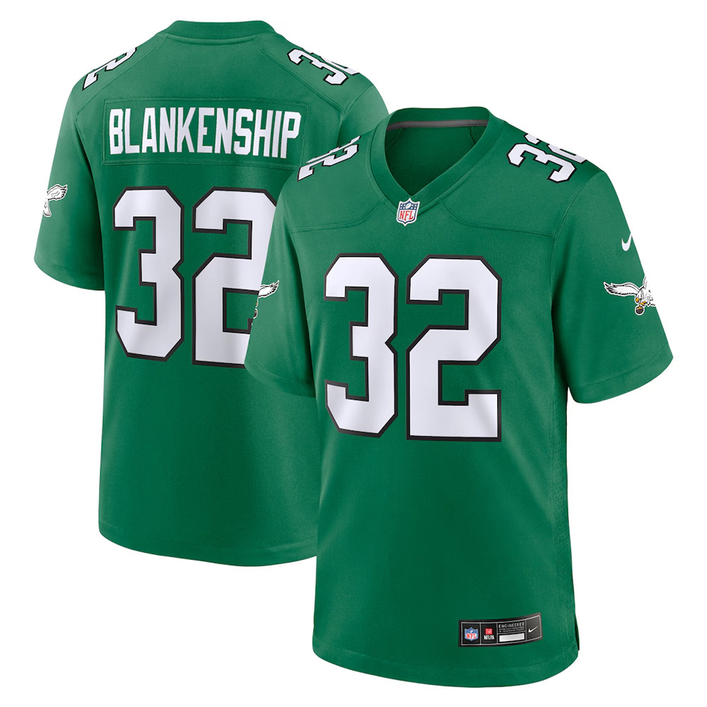 Nike Reed Blankenship Kelly Green Philadelphia Eagles Jersey Gifts For Football Fan