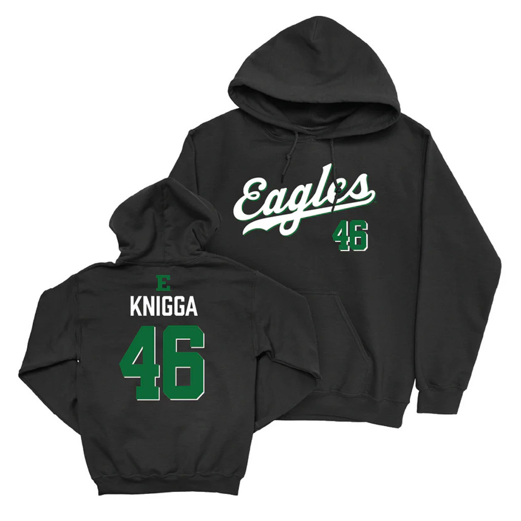 Noah Knigga Merch Football Black Script Hoodie Presents For Football Fans
