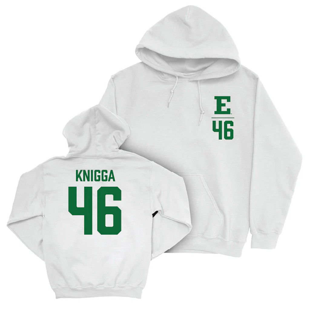 Noah Knigga Merch Football White Logo Hoodie Presents For Football Lovers