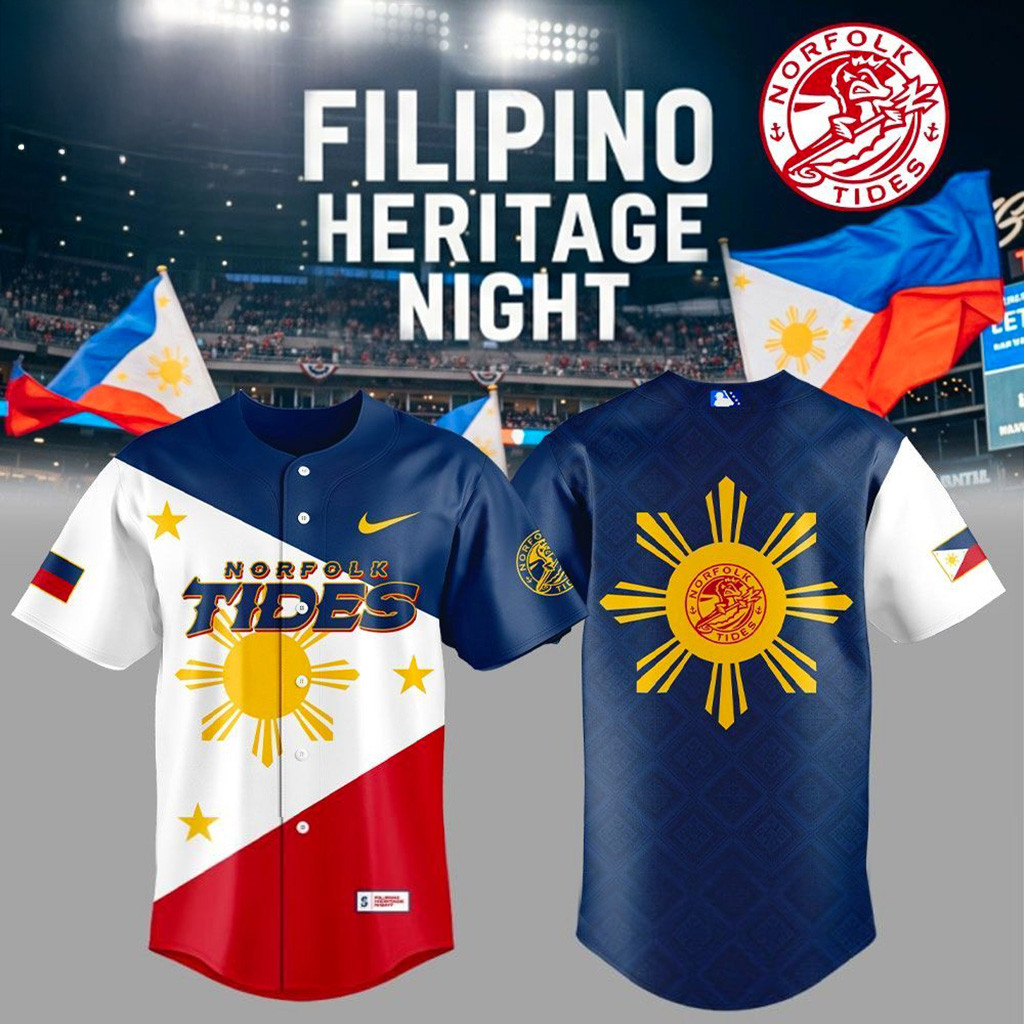 Norfolk Tides Celebrating Native Night Jersey Norfolk Tides Merch Gifts For Baseball Lovers