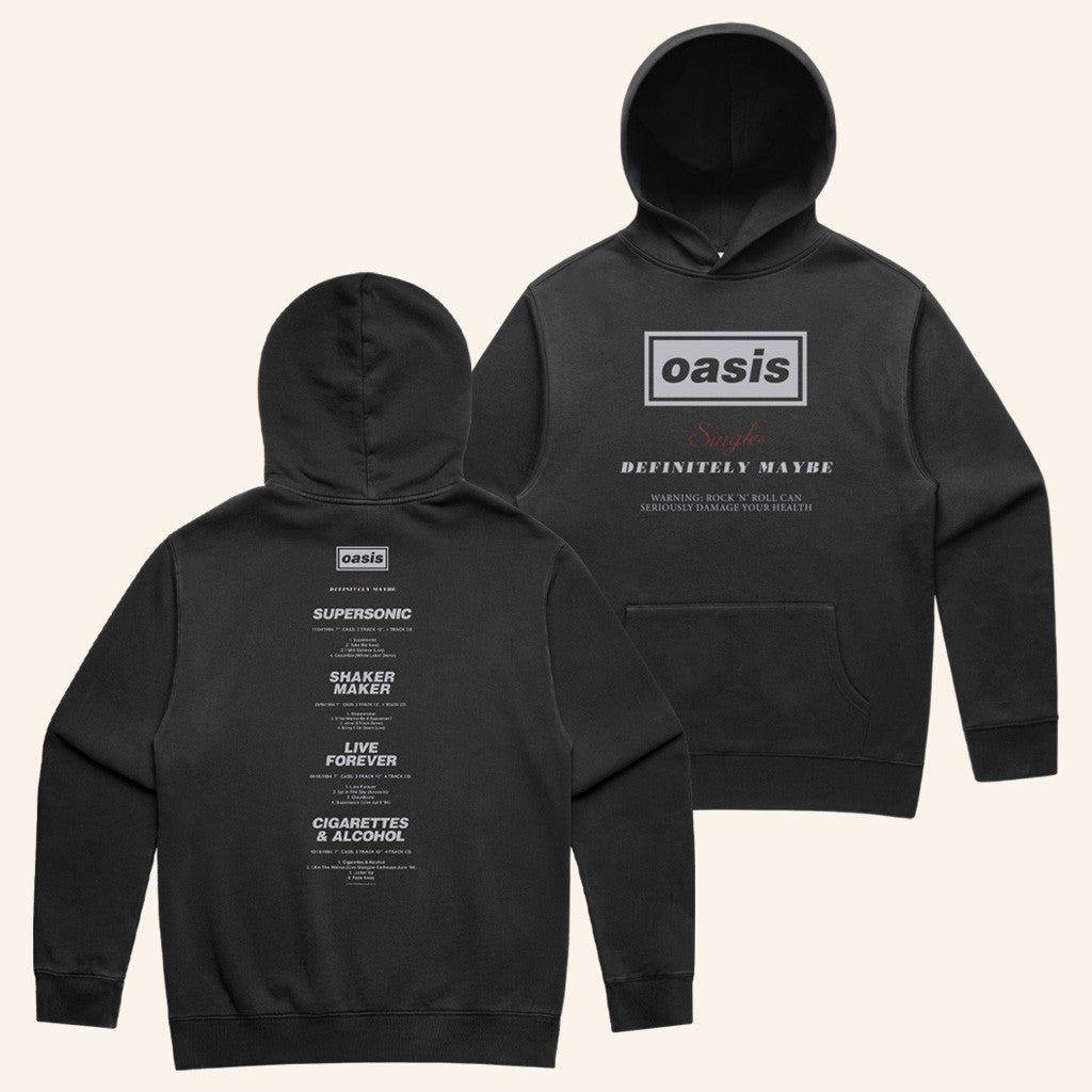 Oasis Merch 2025 Singles Boxset Vintage Hoodie Present For Husband