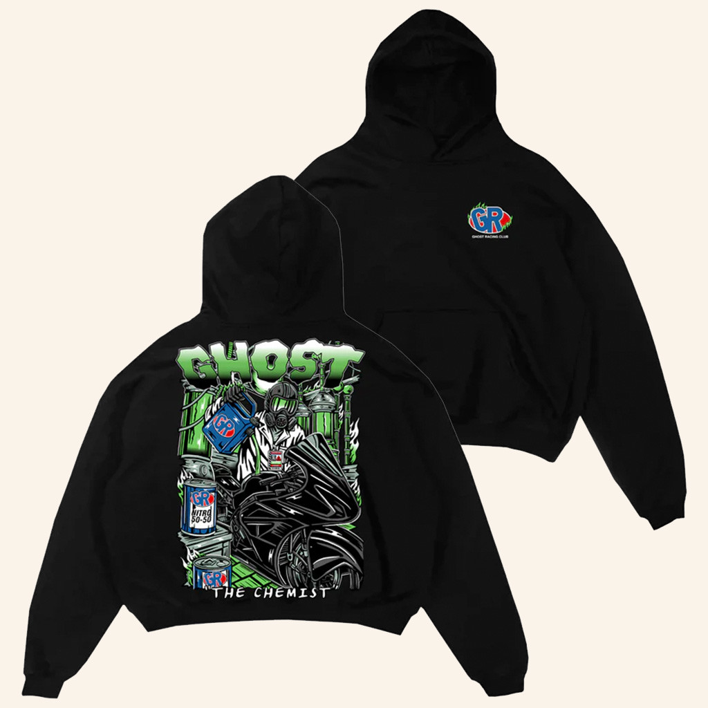 Official Ghost Racing Merch Store The Chemist Black Hoodie