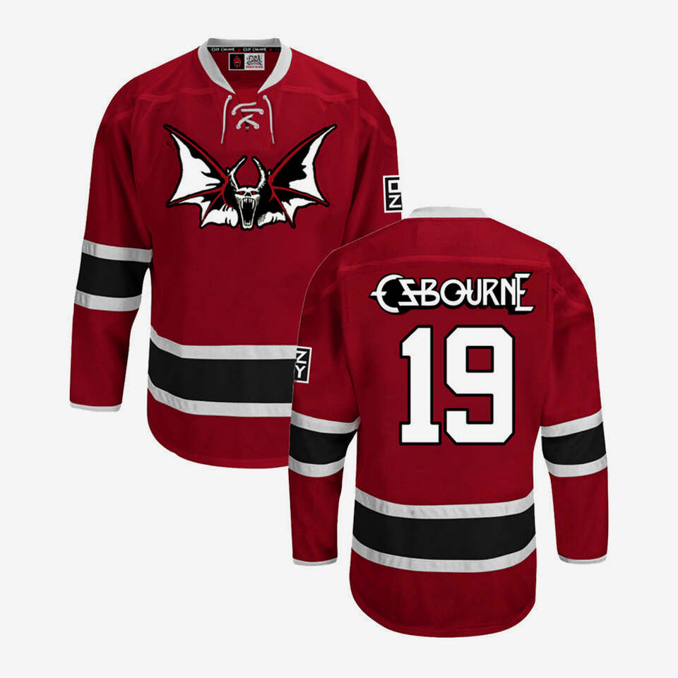 Official Ozzy Osbourne Merch Speak Of The Devil Hockey Jersey Ozzy Osbourne Shirt Him Gifts