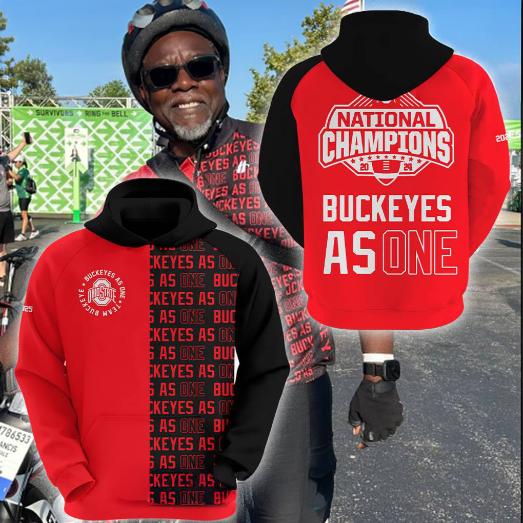 Ohio State Buckeyes As One Special Hoodie Buckeyes Merch Football Fan Gift Ideas