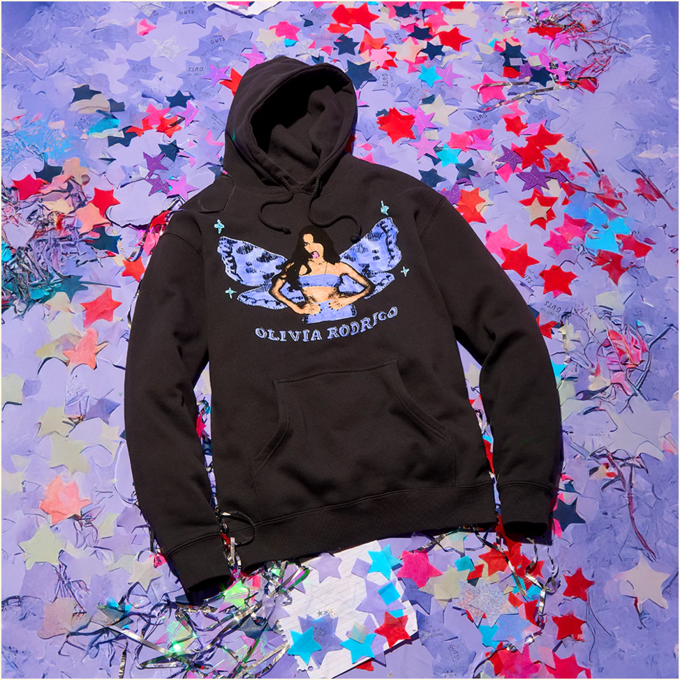 Olivia Rodrigo Butterfly Hoodie Olivia Rodrigo Merch Best Birthday Gifts For Besties