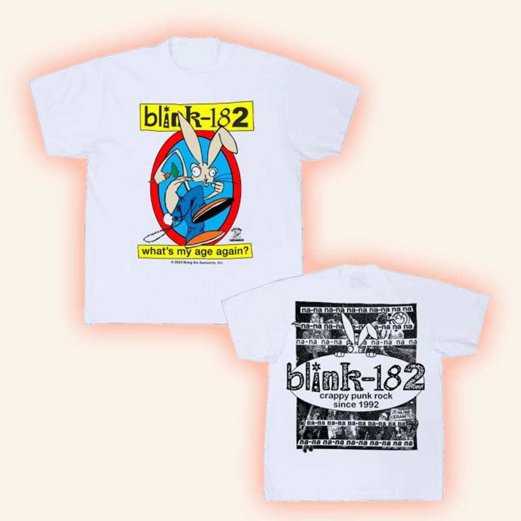 Online Ceramics Merch Blink-182 Whatï¿½s My Age Again Shirt Friends Gifts