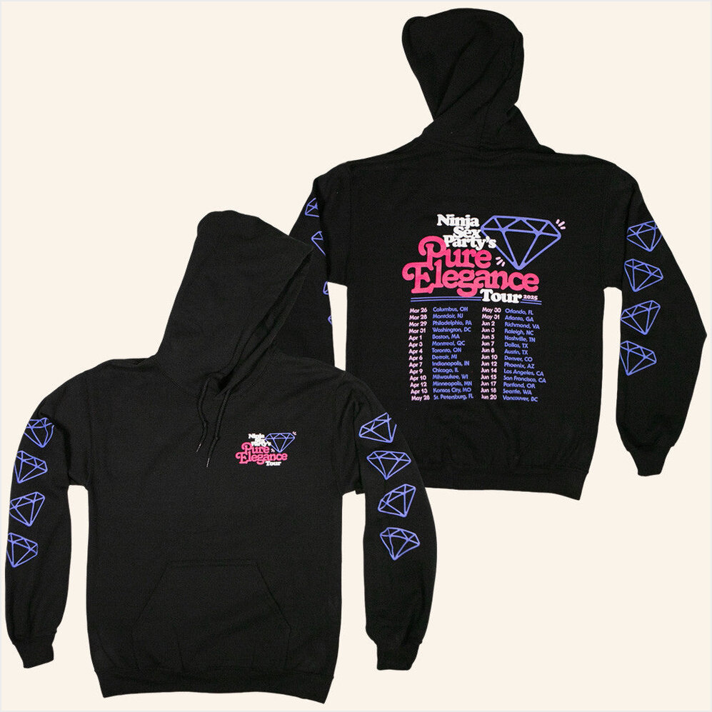 Only Pure Elegance Tour Hoodie Good Merch Birthday Ideas For Boyfriend Best Friend Gifts