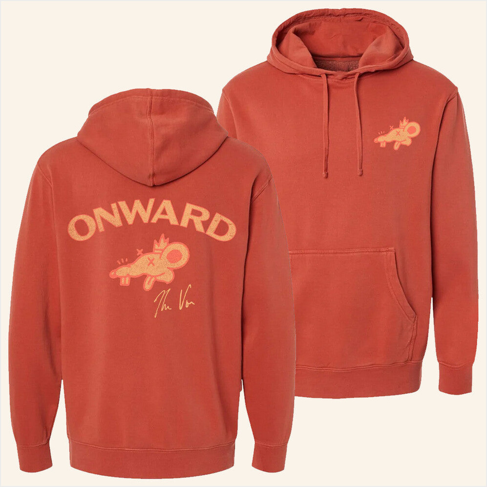 Onward Pigment Hoodie Theo Von Merch Birthday Gifts For Husband Gifts For Friends