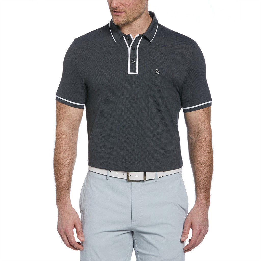 Original Penguin Polo Shirt Penguin Logo Golf Shirt Technical Earltm Golf Polo Gifts For Golfers
