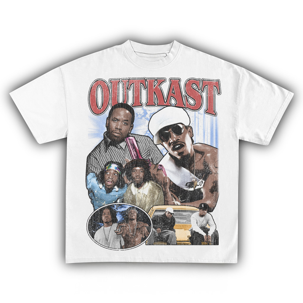 OutKast Vintage T-Shirt Fan Merch Christmas Gifts For Hip Hop Duo Fans