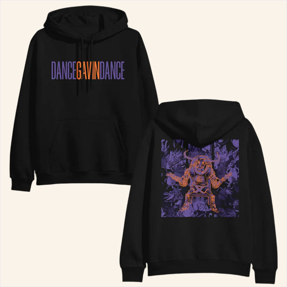 Outline Hoodie Dancegavindance Band Merch Birthday Gifts For Best Friend Christmas Presents