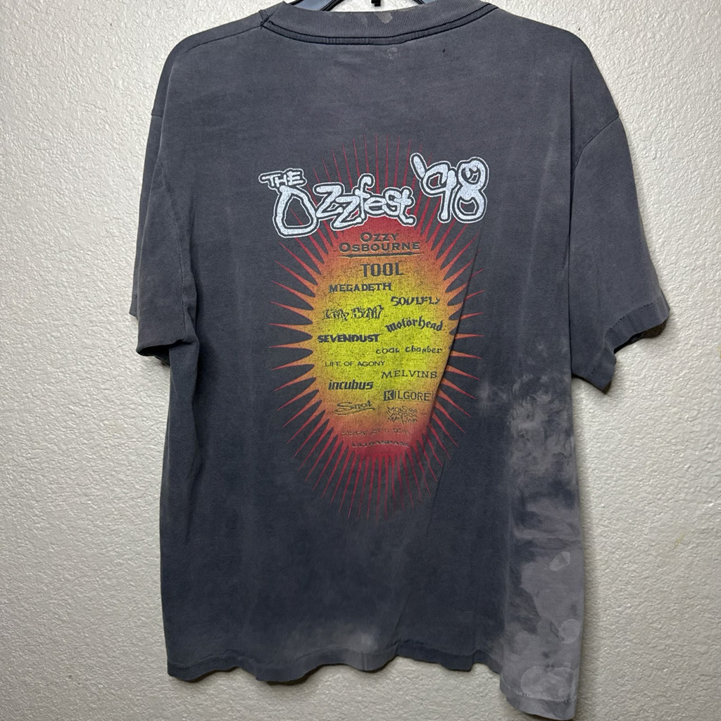Ozzy Osbourne Ozzfest 1998 T-Shirt RIP Ozzy Merch Gifts For Rock Fans