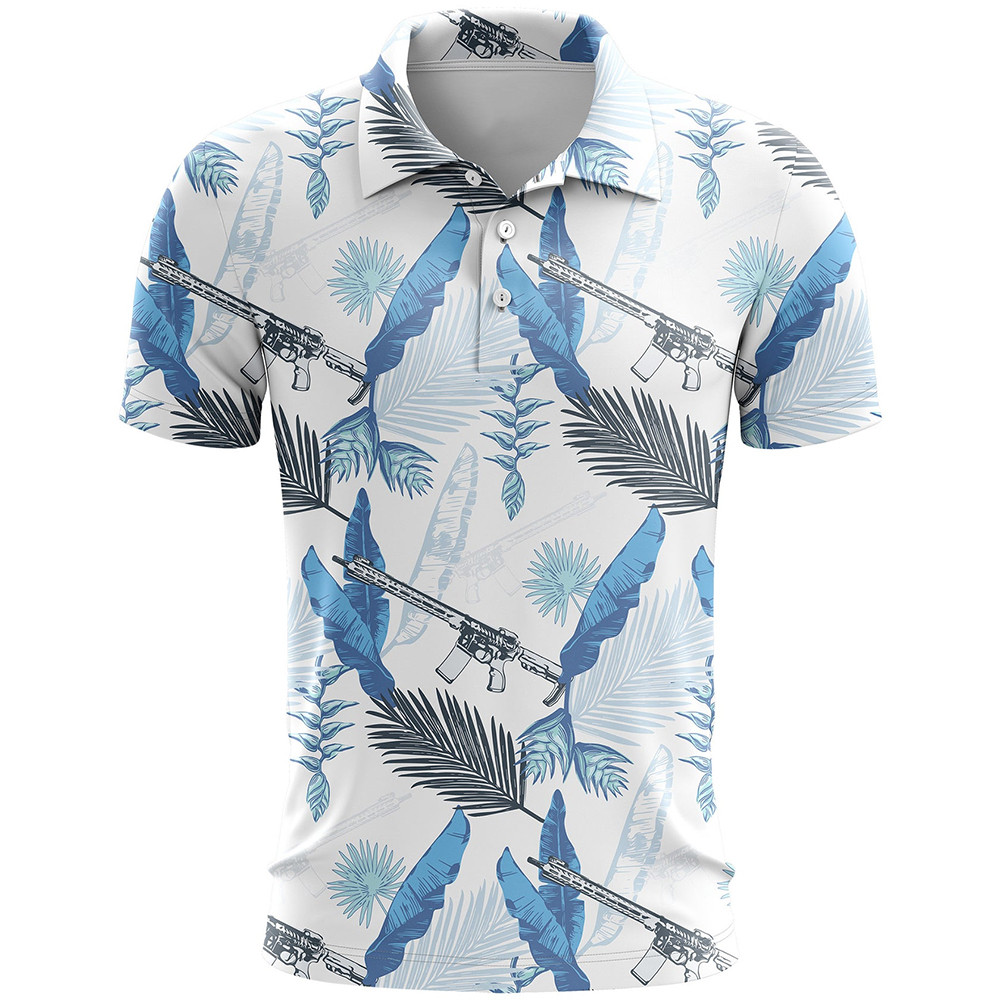 Pacific Blues ARs Golf Polo Shirt Gifts For Dads Who Have Everything