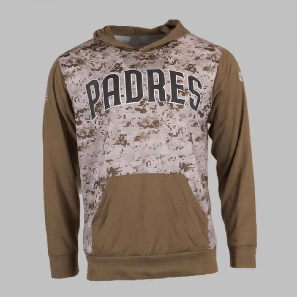 Padres Military Hoodie Giveaway Padres Merch Best Father's Day Gifts For Dad