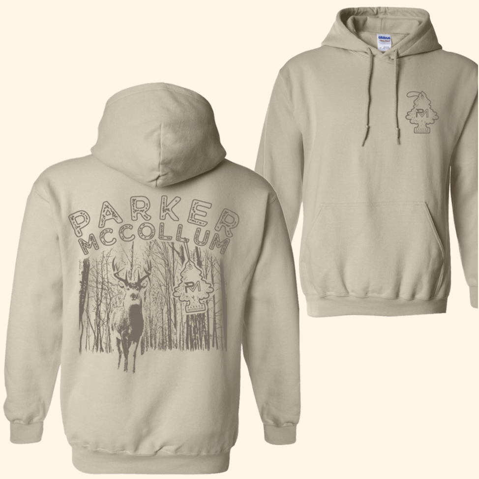 Parker Mccollum Sand Deer Hoodie Parker Mccollum Merch Father's Day Presents For Husband
