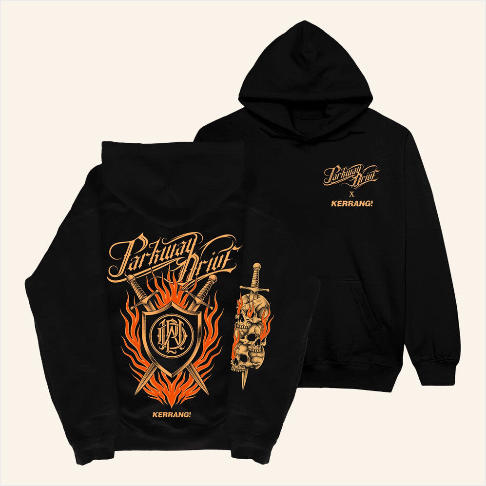 Parkway Drive X Kerrang Hoodie Kerrang Merch Presents For Dad Birthday Gift Ideas