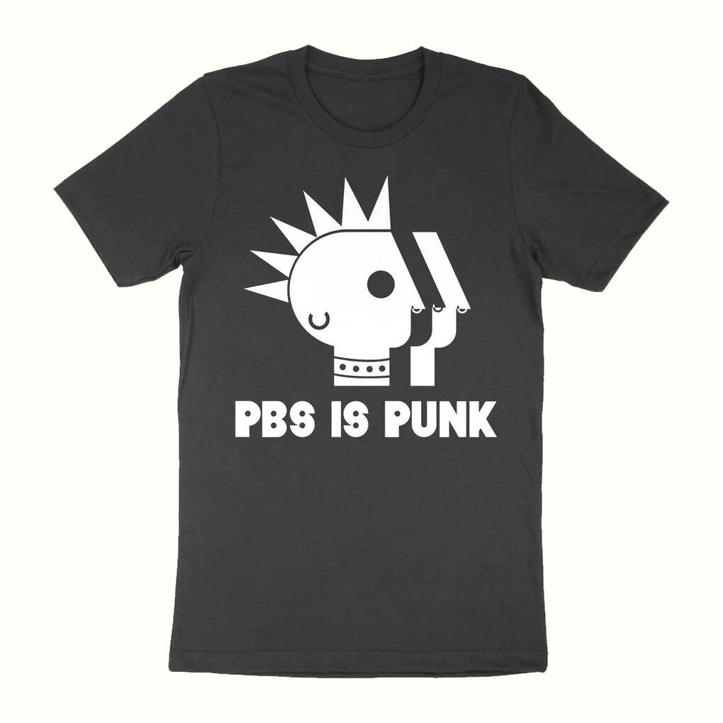 PBS Merch PBS is Punk T-Shirt Black Present For Husband Birthday Gifts For Best Friend