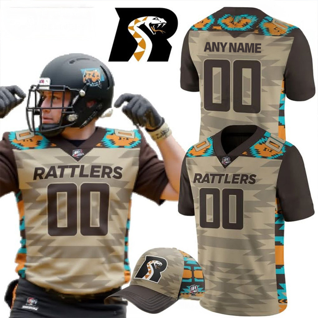 Personalized Arizona Rattlers X Native American Heritage Night 2025 Football Jersey Dad Gifts