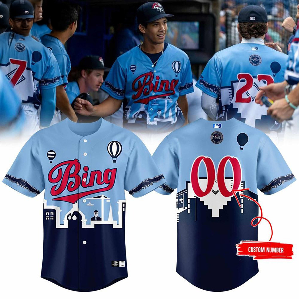 Personalized Binghamton Rumble Ponies Independence Day Baseball Jersey Ponies Merch