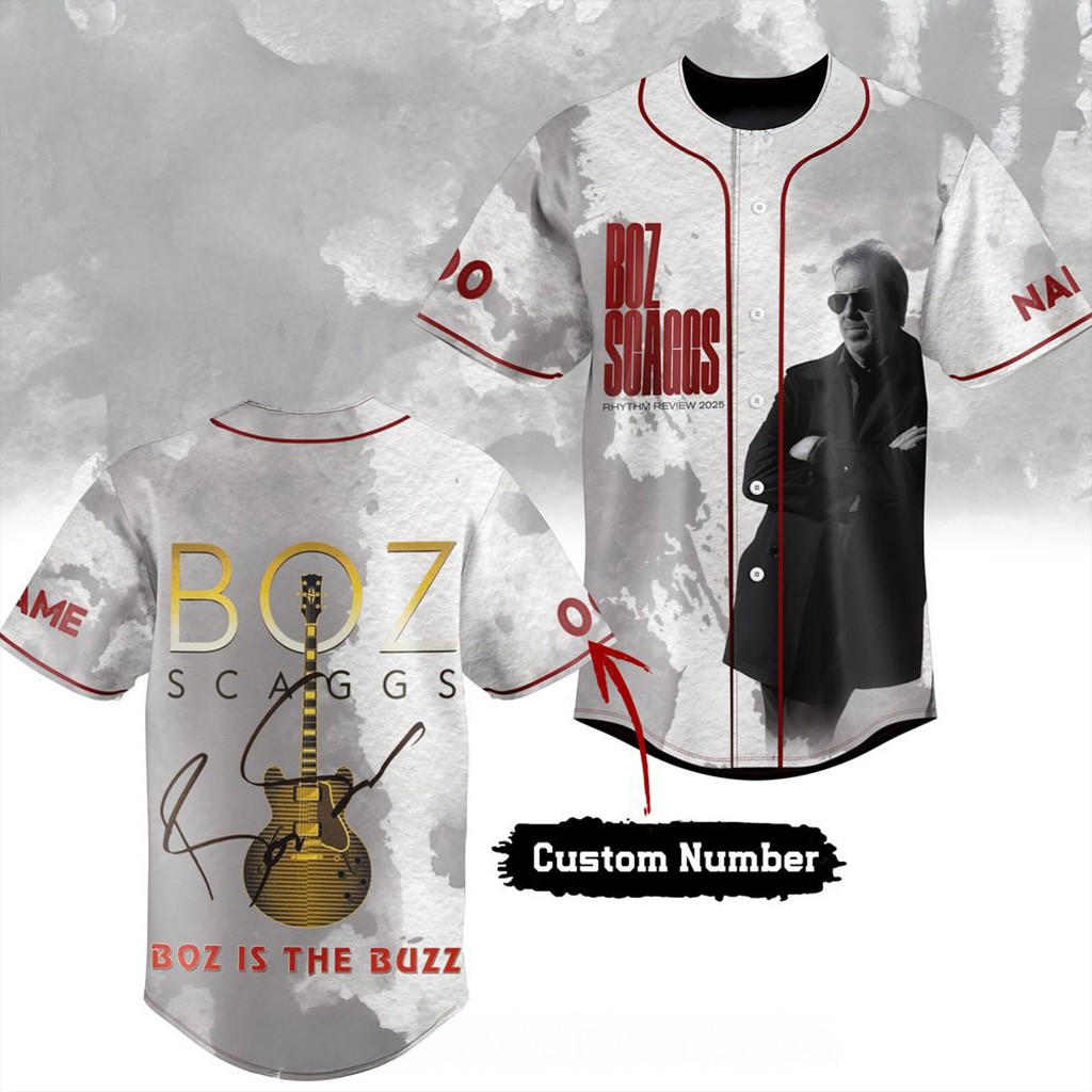 Personalized Boz Scaggs Rhythm Review 2025 Baseball Jersey Gift Ideas For Dad