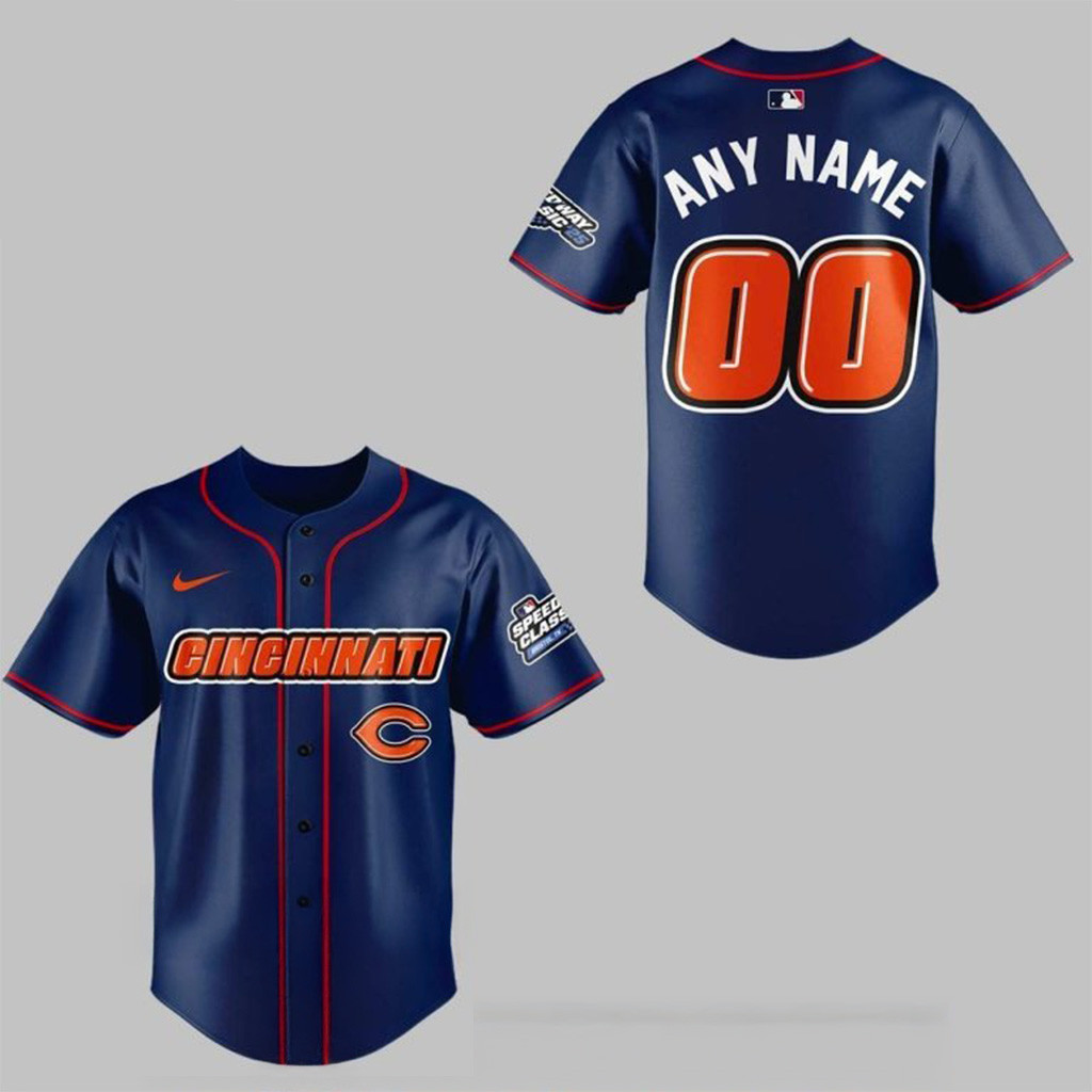 Personalized Cincinnati Reds Speedway Classic Jersey Cincinnati Reds Merch Dad Gifts