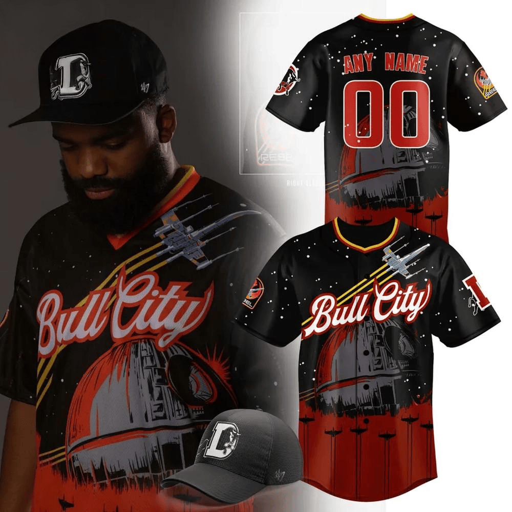 Personalized Durham Bulls Star Wars Night Jersey Durham Bulls Merch Meaningful Father's Day Gifts