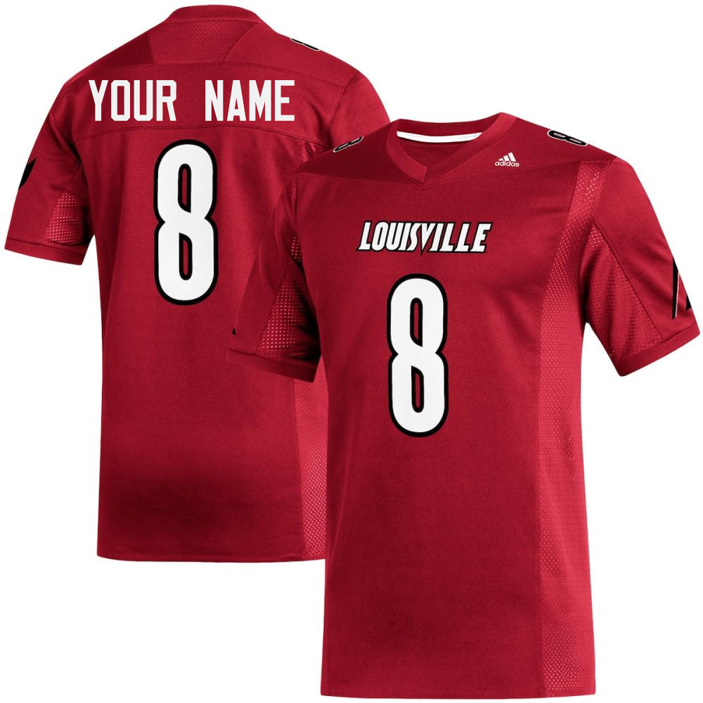 Personalized Louisville Cardinals Jersey Football Gifts For Men