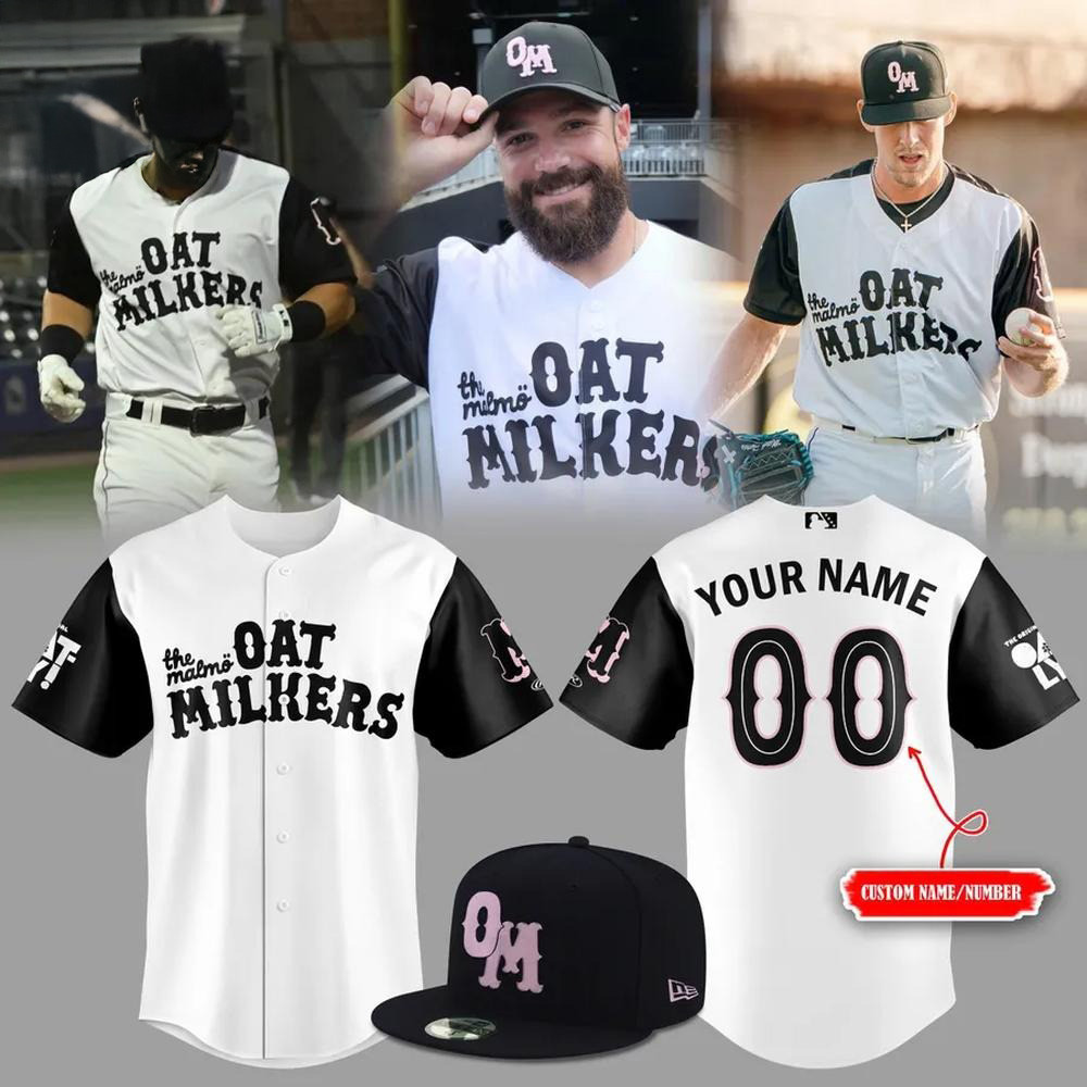 Personalized Malmo Oat Milkers Limited Edition Baseball Jersey Gifts For Baseball Lovers