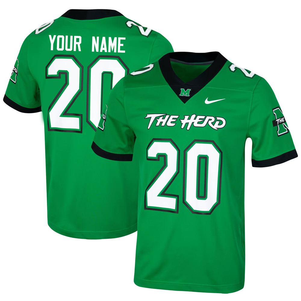 Personalized Marshall Thundering Herd Jersey Football Themed Gifts