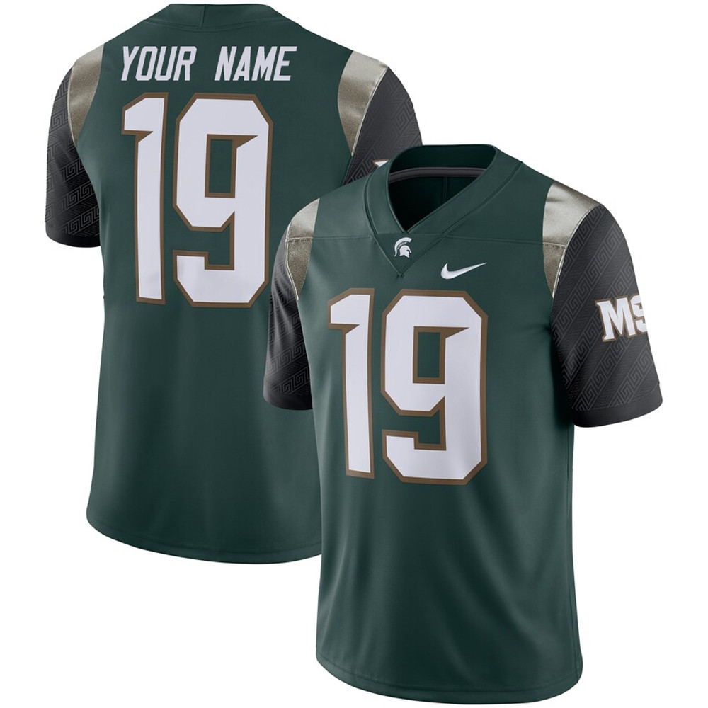 Personalized Michigan State Spartans Jersey Best Gifts For Football Fans